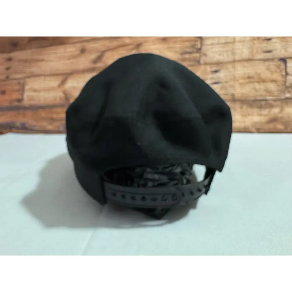 Groom Black Sailor Captain Hat Adjustable Snapback